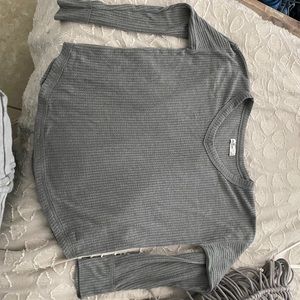 Thermal sweater top
